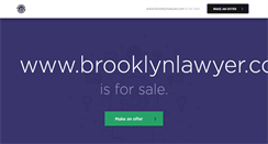 Desktop Screenshot of brooklynlawyer.com